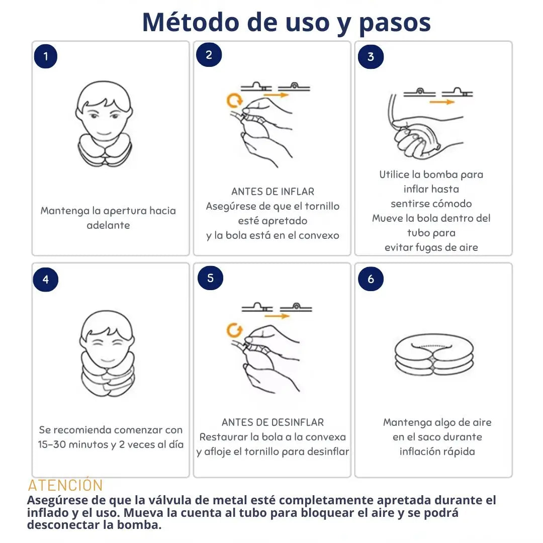 NeckLift®: Terapia portátil para tu cuello