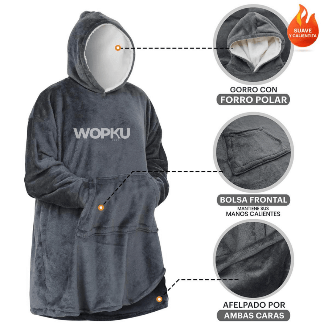 SherpaHoodie®: Tu Refugio Contra el Frío