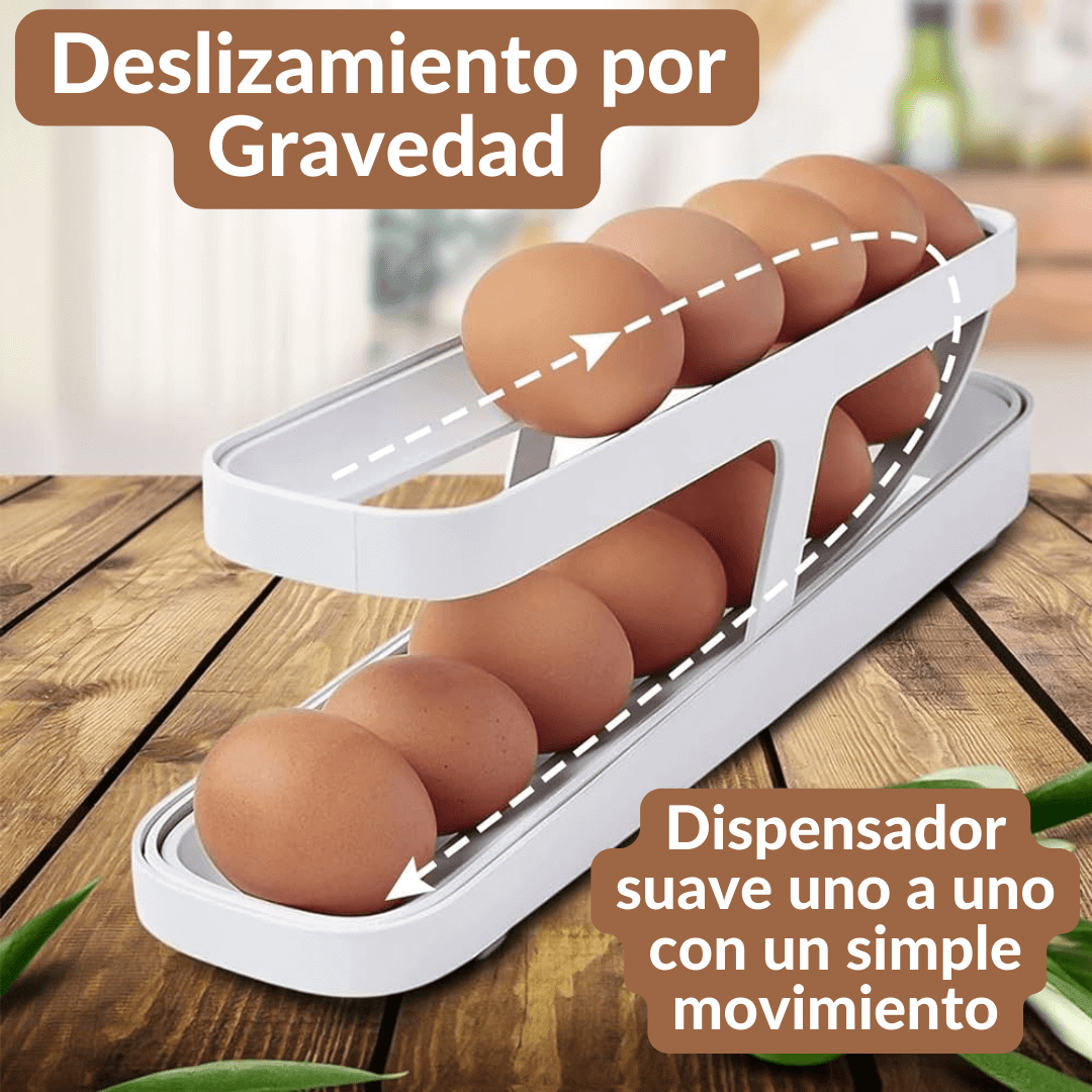 EggMaster® Organizador Inteligente de Huevos 🥚😋