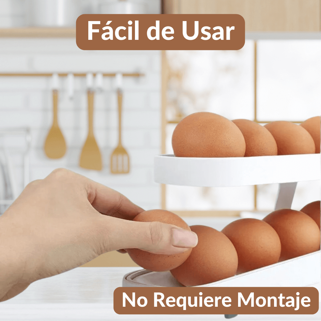 EggMaster® Organizador Inteligente de Huevos 🥚😋