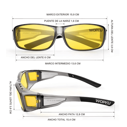 2x1 en Lentes de Visión Nocturna y de Día HD VISION