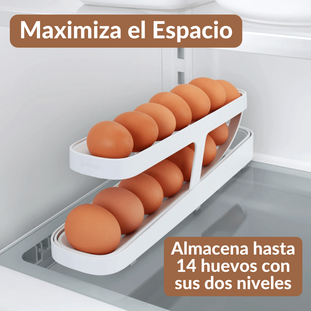 EggMaster® Organizador Inteligente de Huevos 🥚😋